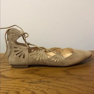 Jessica Simpson Zellen Lace Up Flat